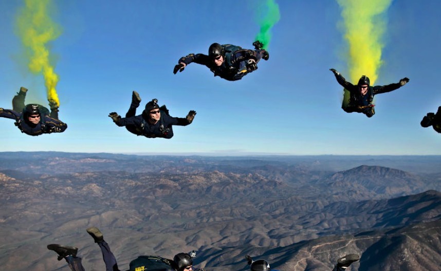 sogno di paracadutismo