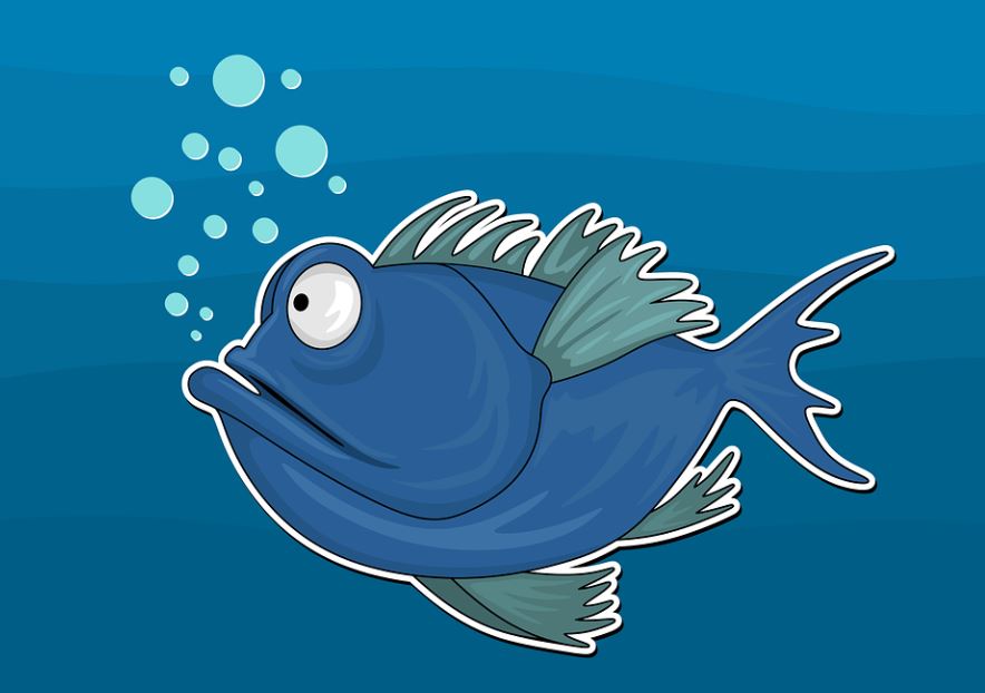 7 significati simbolici del sognare un pesce blu